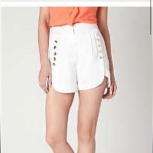 Anthropology Leifsdottir white shorts size 2